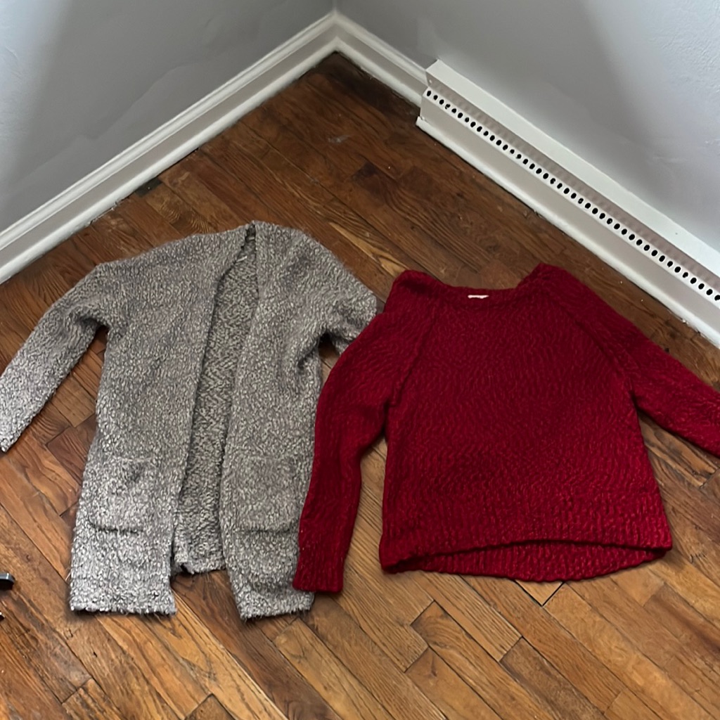 Bundle; Two Sweaters, Size Medium